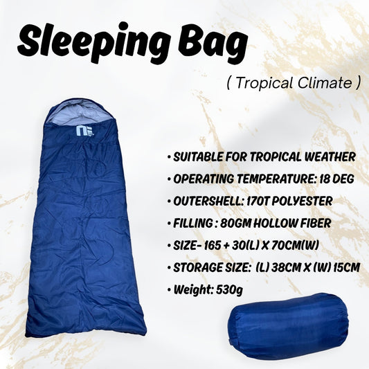 Next Factor Sleeping Bag ( Tropical Climate ) (Navy Blue)