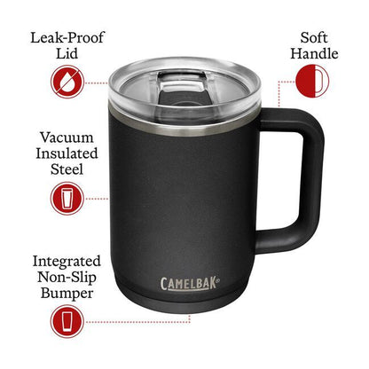 CAMELBAK THRIVE 16 OZ MUG, INSULATED STAINLESS STEEL