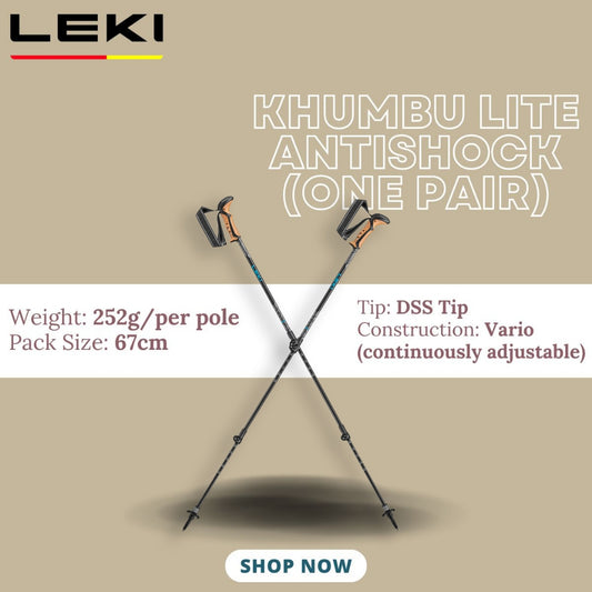 LEKI KHUMBU LITE ANTISHOCK (One Pair)