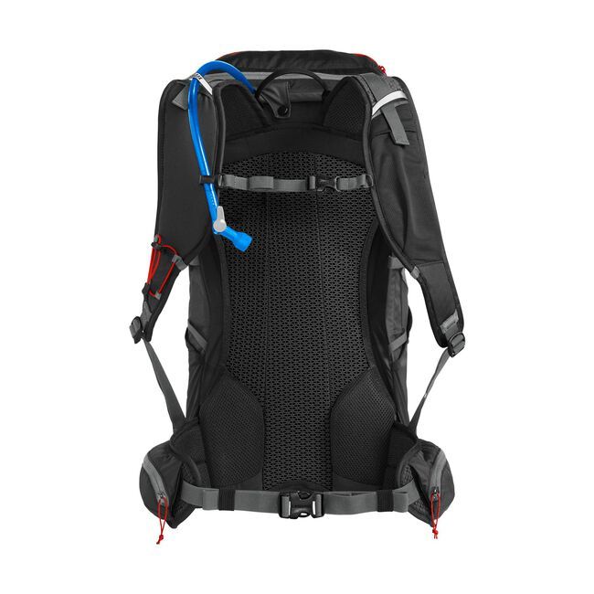 CAMELBAK Fourteener 32 Hydration Hiking Pack with Crux 3L Reservoir (Black/Red Poppy)