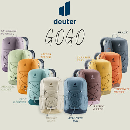DEUTER GOGO Lifestyle Daypack | School Backpack | Ergonomic Design | 25 liters