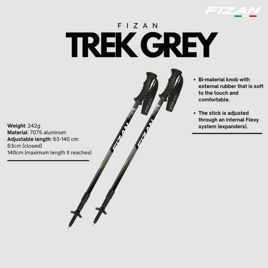 FIZAN TREK GREY