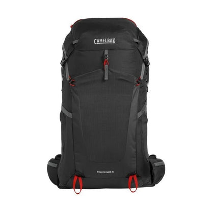 CAMELBAK Fourteener 32 Hydration Hiking Pack with Crux 3L Reservoir (Black/Red Poppy)