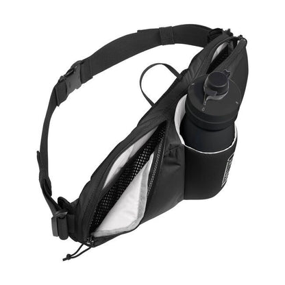 CAMELBAK Podium Flow 2 Waist Pack with 21oz Podium Dirt Series Bottle (Black)