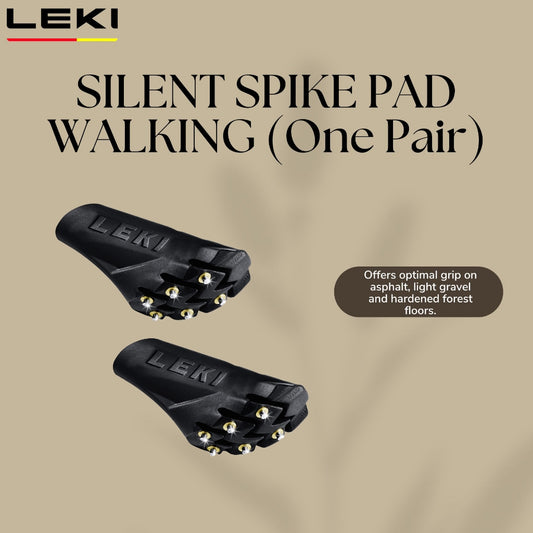LEKI SILENT SPIKE PAD WALKING (One Pair)