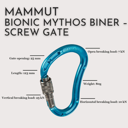 MAMMUT Bionic Mythos Biner – Screw Gate