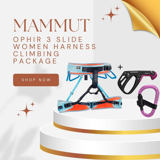 MAMMUT Ophir 3 Slide Women Harness Climbing Package