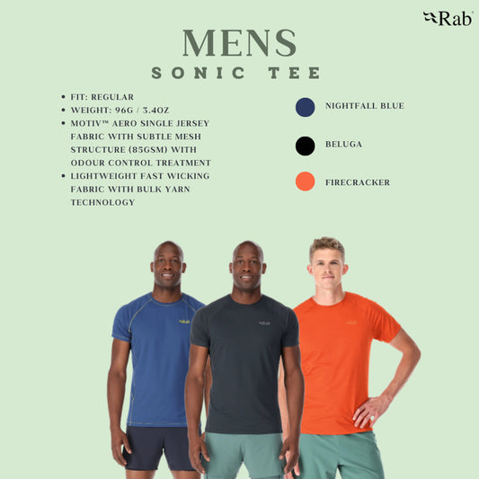 RAB Men's Sonic Tee