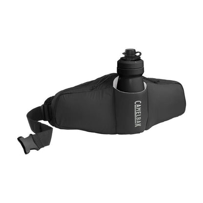 CAMELBAK Podium Flow 2 Waist Pack with 21oz Podium Dirt Series Bottle (Black)