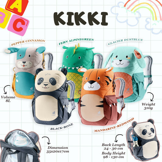 DEUTER KIKKI 8L CHILDREN BACKPACK | Preschool Backpack | 8 liters