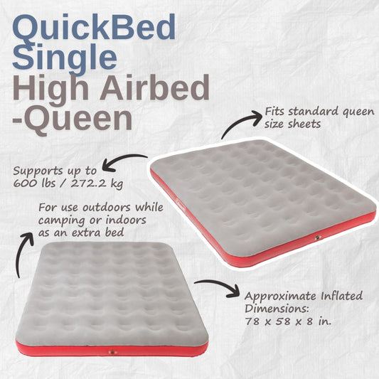 Coleman QuickBed® Single High Airbed - Queen