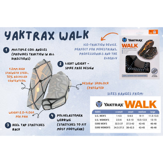 Yaktrax Walk (One Pair)