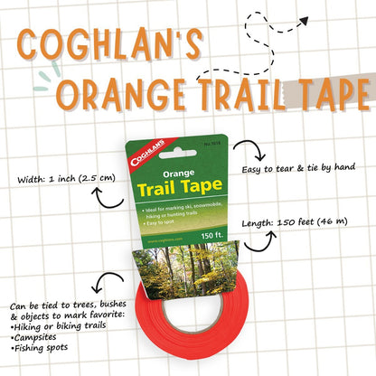 Coghlan's Orange Trail Tape