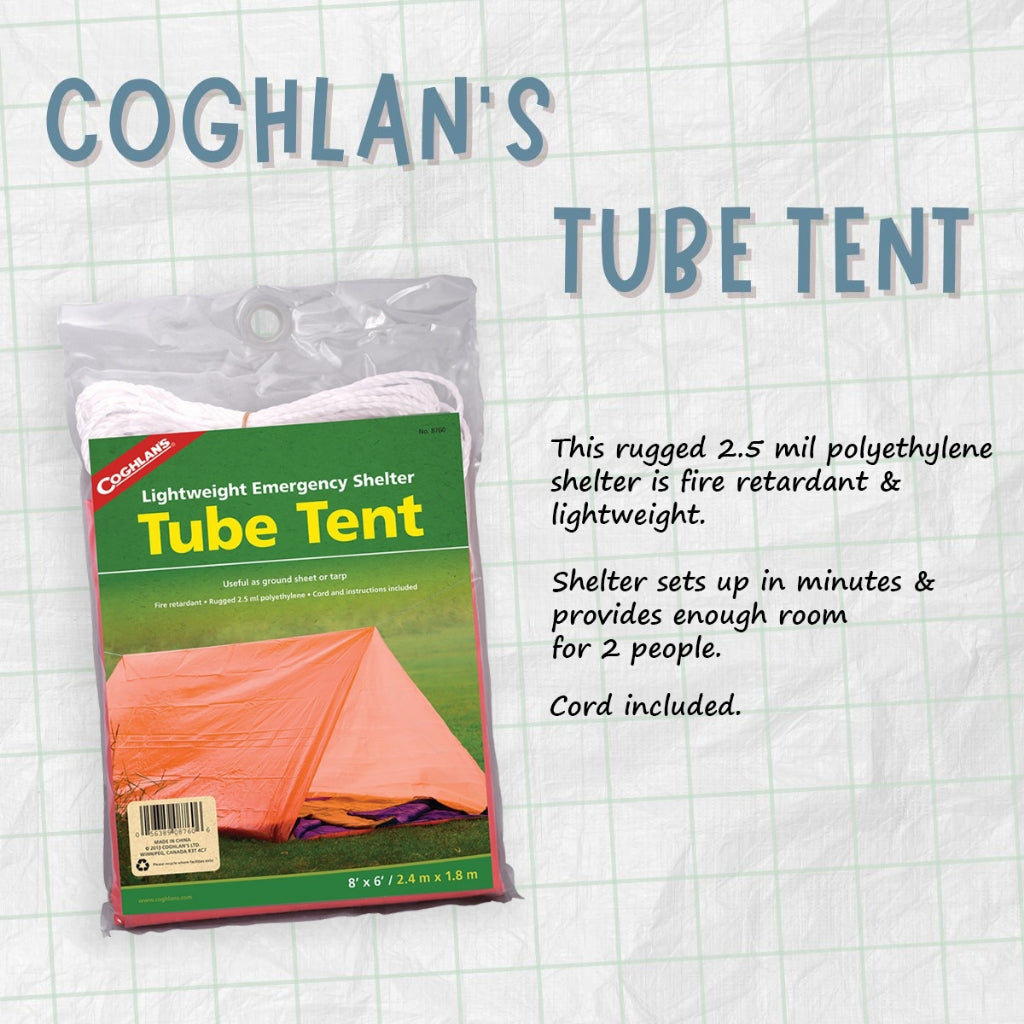Coghlan's Tube Tent – ADVENTURE 21
