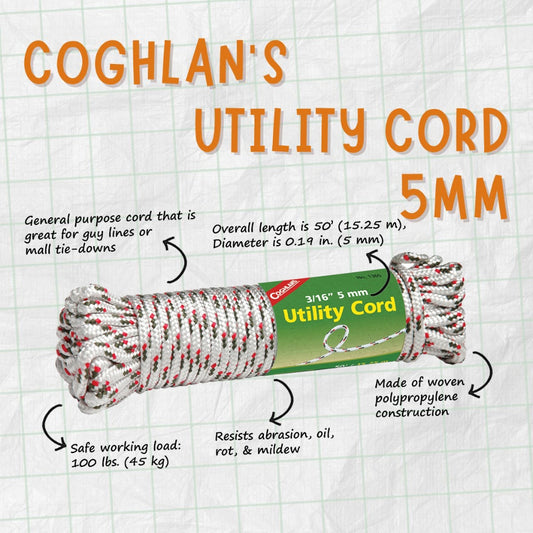 Coghlan’s Utility Cord 5mm