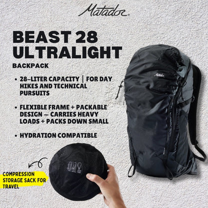 Matador Beast 28 Ultralight Technical Backpack