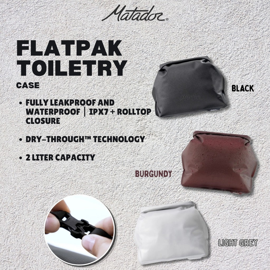 Matador FlatPak Waterproof Toiletry Case