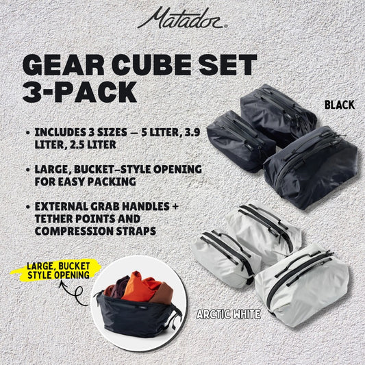 Matador Gear Cube Set 3-Pack