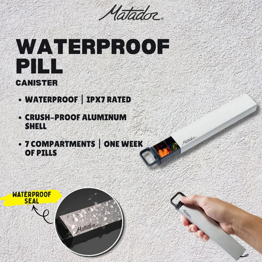 Matador Waterproof Pill Canister