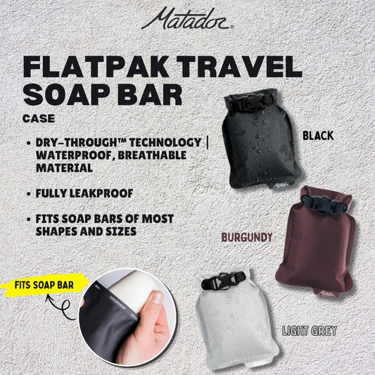 Matador FlatPak Travel Soap Bar Case