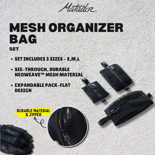 Matador Mesh Organizer Bag Set