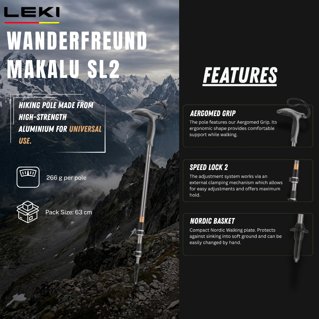 LEKI WANDERFREUND MAKALU SL2