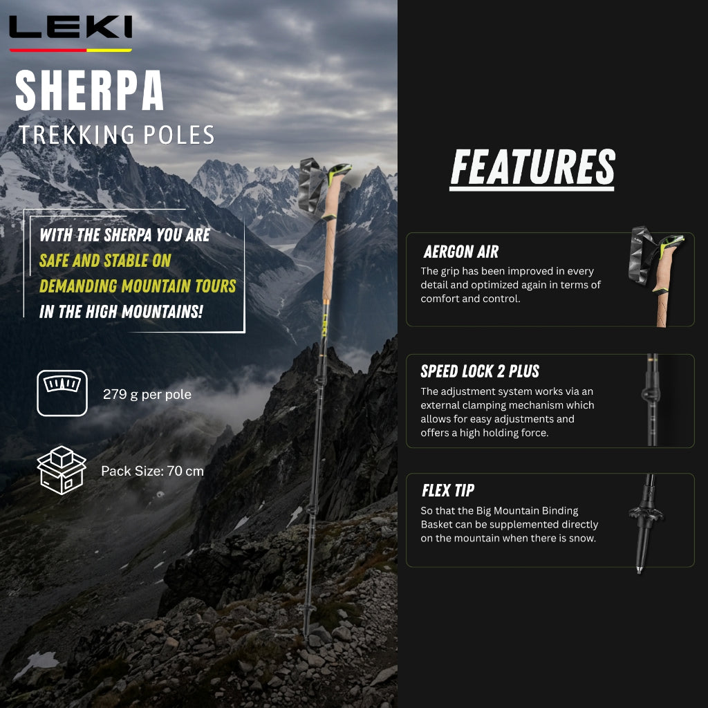 LEKI SHERPA (One Pair)