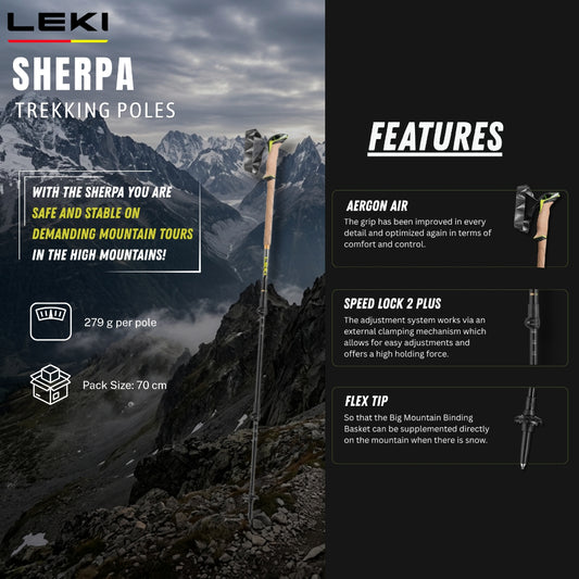 LEKI SHERPA (One Pair)