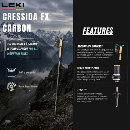 LEKI CRESSIDA FX CARBON (One Pair)