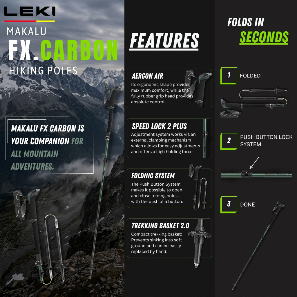 LEKI MAKALU FX CARBON (One Pair)