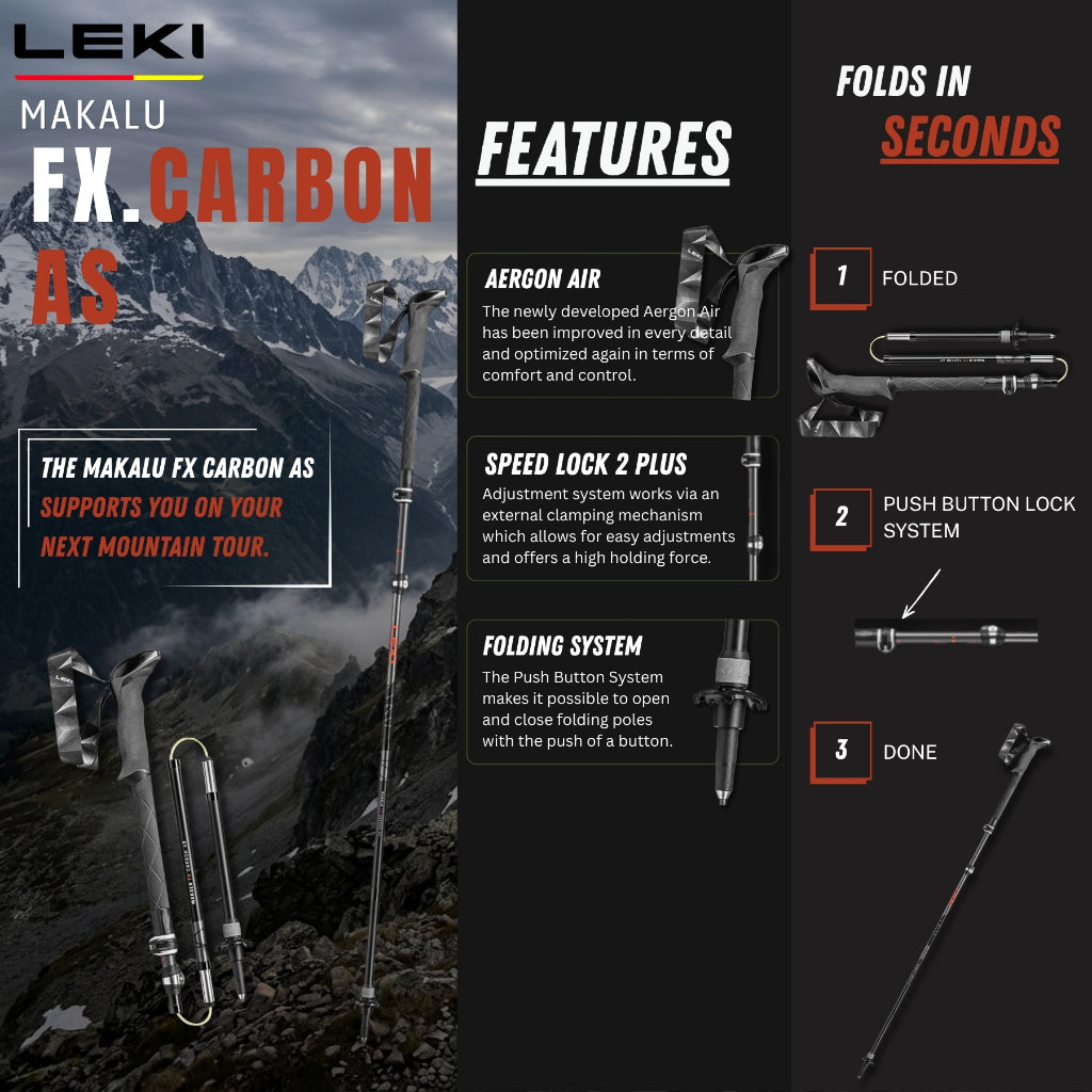 LEKI MAKALU FX CARBON AS (One Pair)