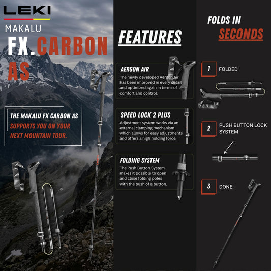 LEKI MAKALU FX CARBON AS (One Pair)
