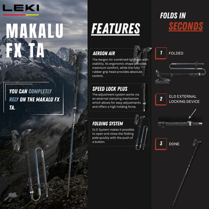Leki Makalu FX TA (One Pair)