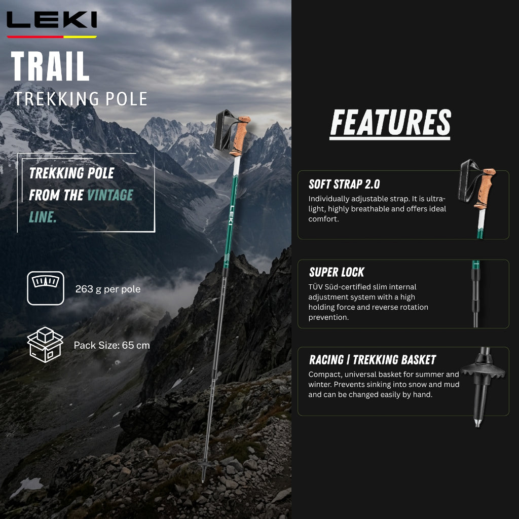 Leki Trail (One Pair) | Hiking Pole