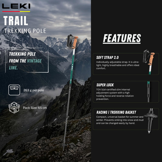 Leki Trail (One Pair) | Hiking Pole