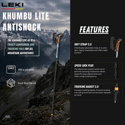 LEKI KHUMBU LITE ANTISHOCK (One Pair)