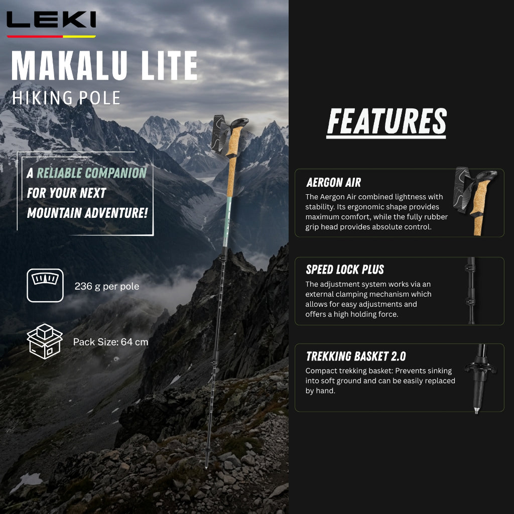 Leki Makalu Lite (One Pair)