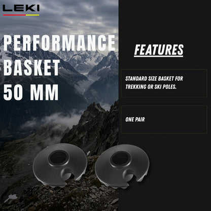 LEKI PERFORMANCE BASKET 50 MM (One Pair)