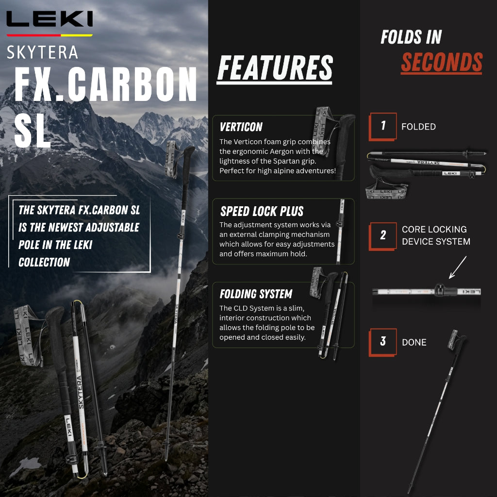 Leki Skytera FX Carbon SL (One Pair)