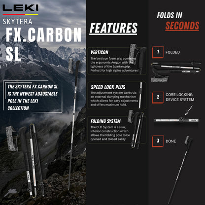 Leki Skytera FX Carbon SL (One Pair)