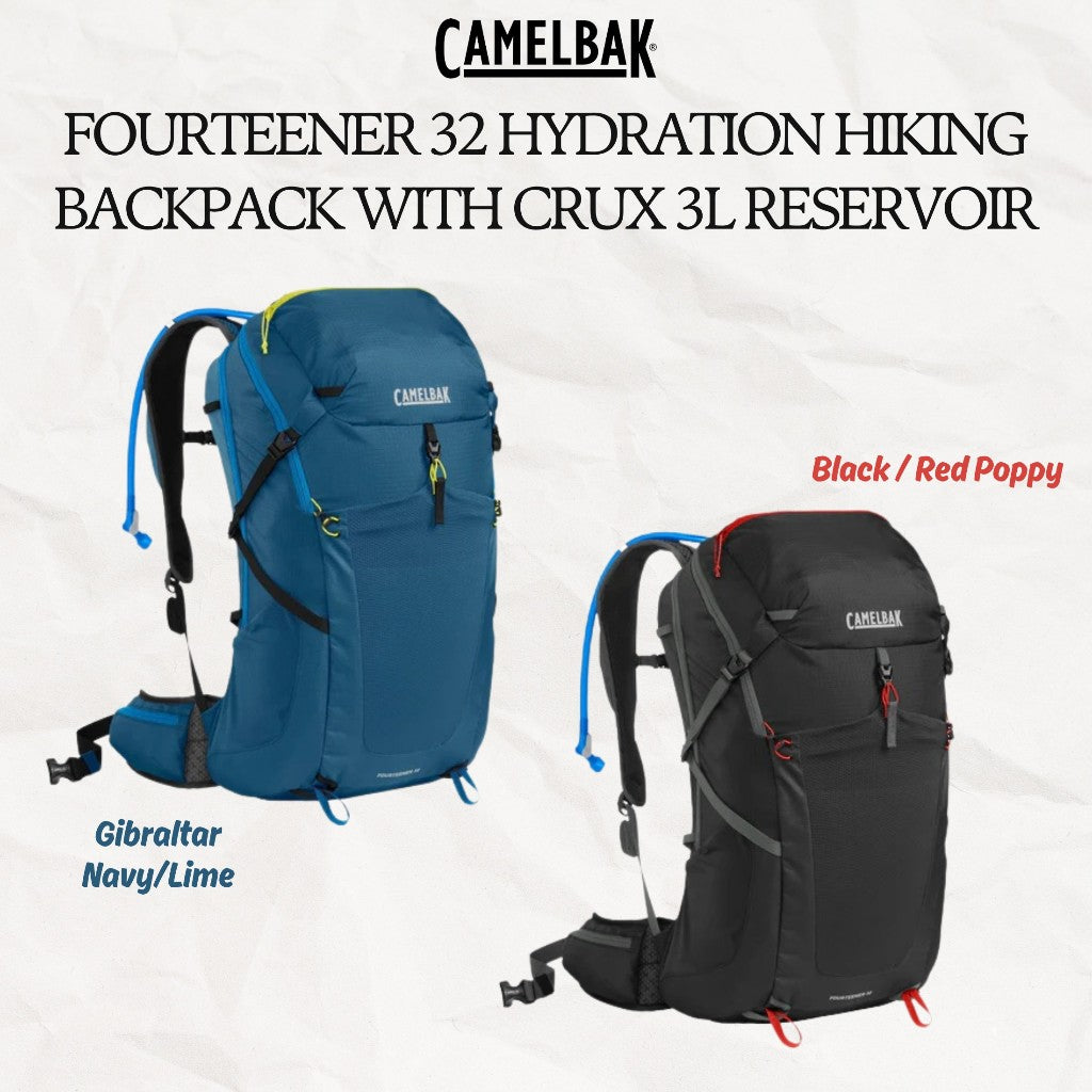 CAMELBAK Fourteener 32 Hydration Hiking Pack with Crux 3L Reservoir
