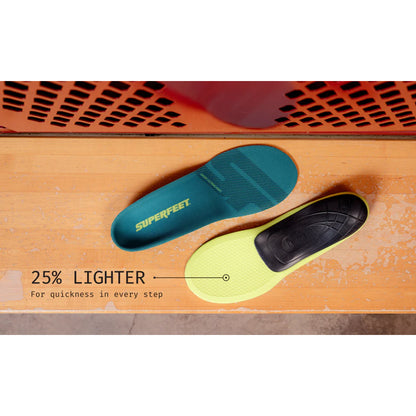 SUPERFEET SPORT ULTRALIGHT INSOLES (TRIM-TO-FIT)(Carbon Fiber Performance)