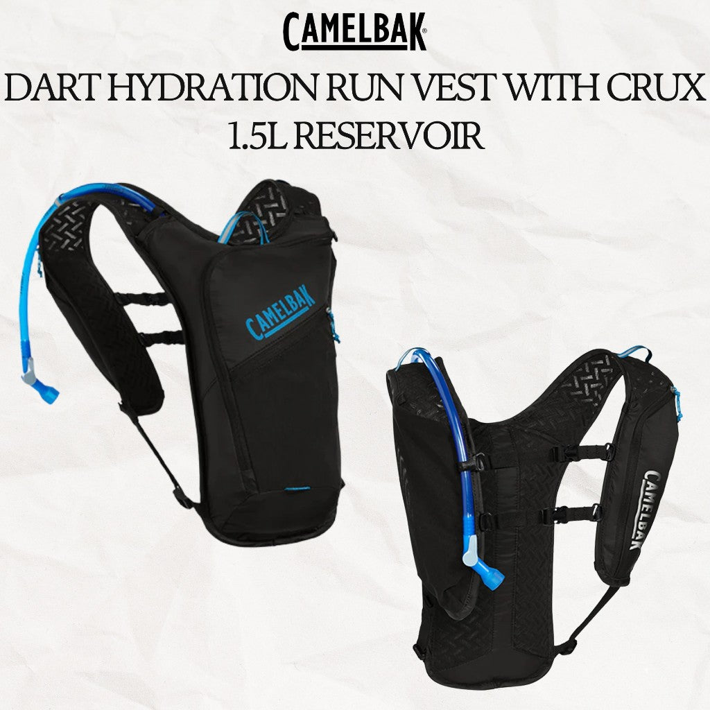 CAMELBAK Dart Hydration Run Vest with Crux 1.5L Reservoir
