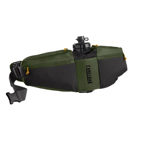 CAMELBAK Podium Flow 4 Hydration Waist Pack with 21oz Podium Dirt Series Bottle