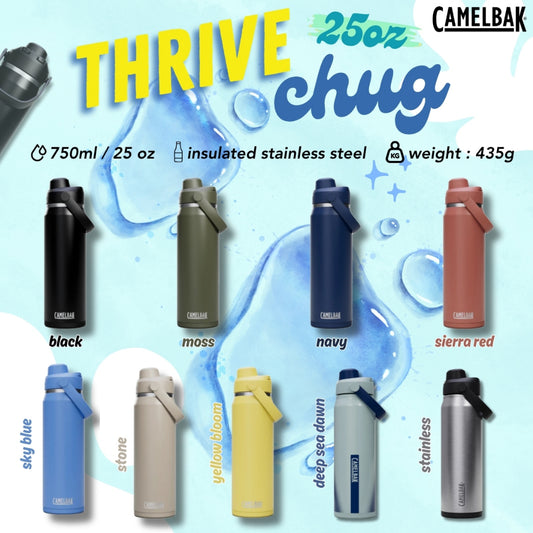CAMELBAK Thrive Chug 25oz Insulated Stainless Steel Bottle | Water Bottles