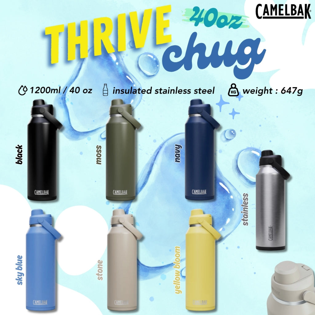 CAMELBAK Thrive Chug 40oz Insulated Stainless Steel Bottle | Water Bottles