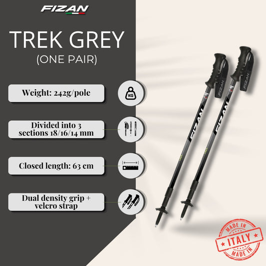 FIZAN TREK GREY