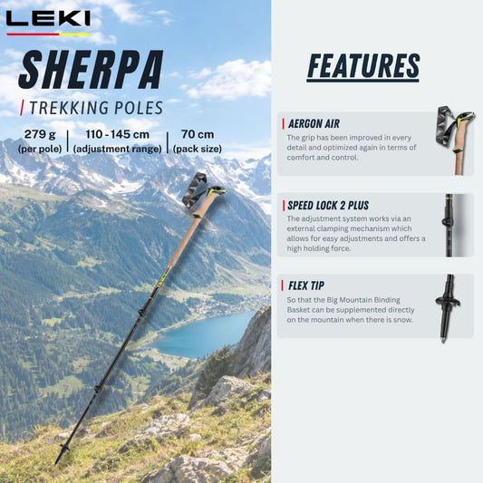LEKI SHERPA (One Pair)