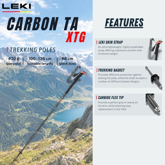 LEKI Carbon TA XTG (One Pair)