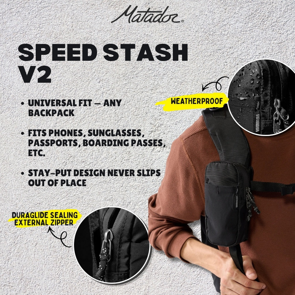 Matador Speed Stash Pouch V2 (Black)